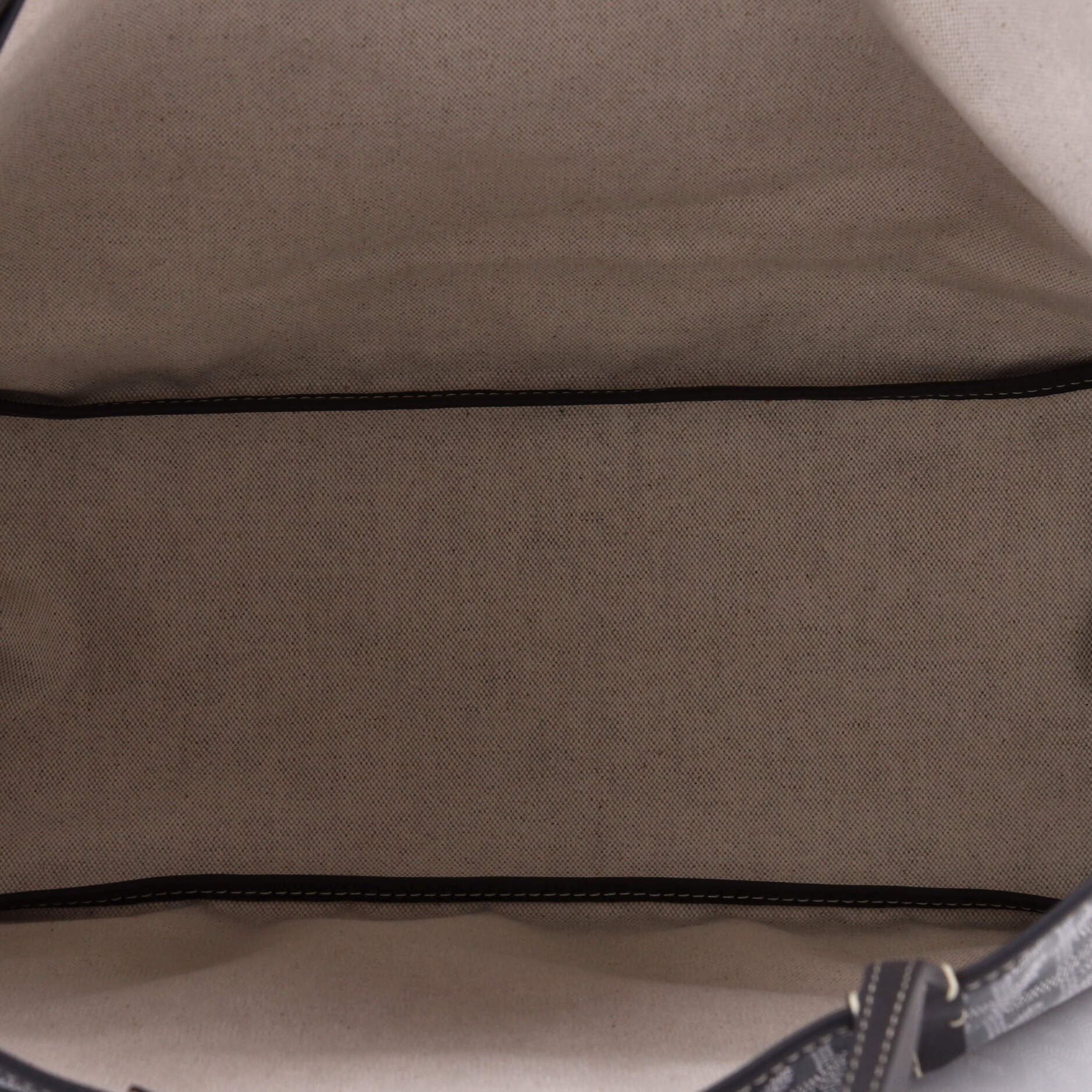 Pre-Owned Goyard Saint Louis Tote Coated Canvas PM, Alternate, color, Gray