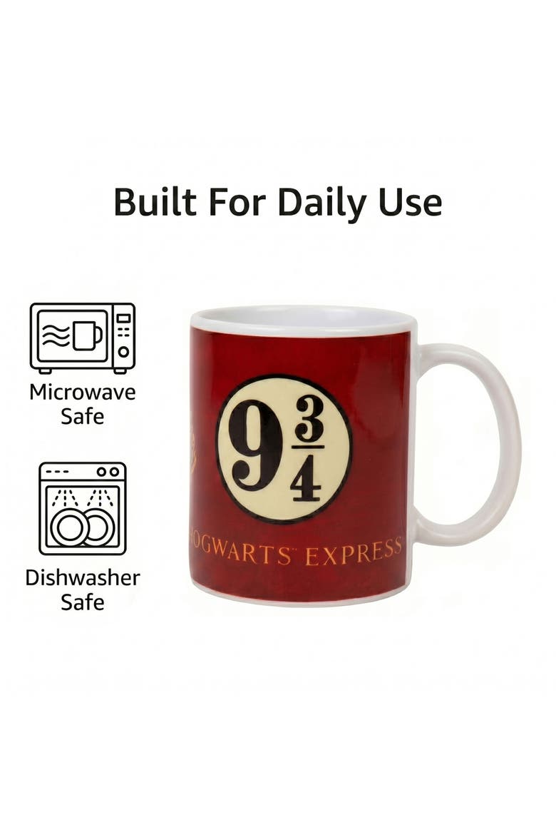 11 oz Harry Potter Ceramic Mug, Alternate, color, Multicolored