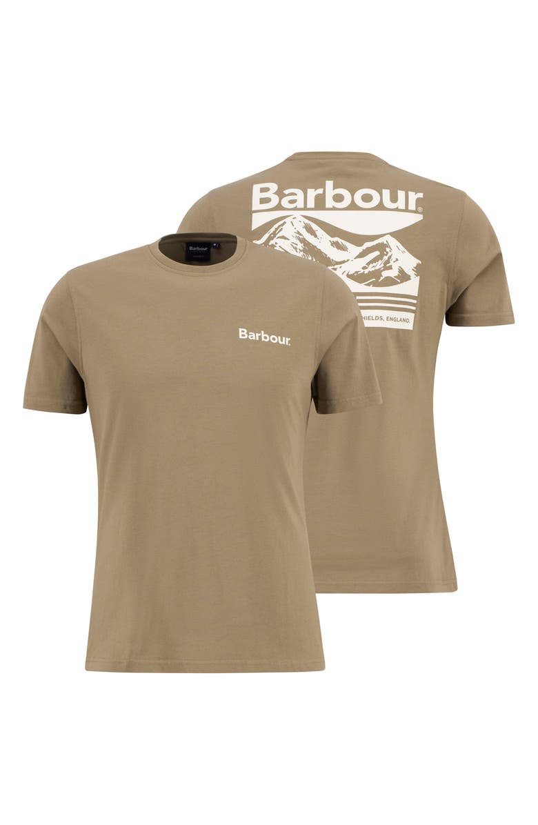 Barbour Camber Graphic T-Shirt, Alternate, color, Grey Olive