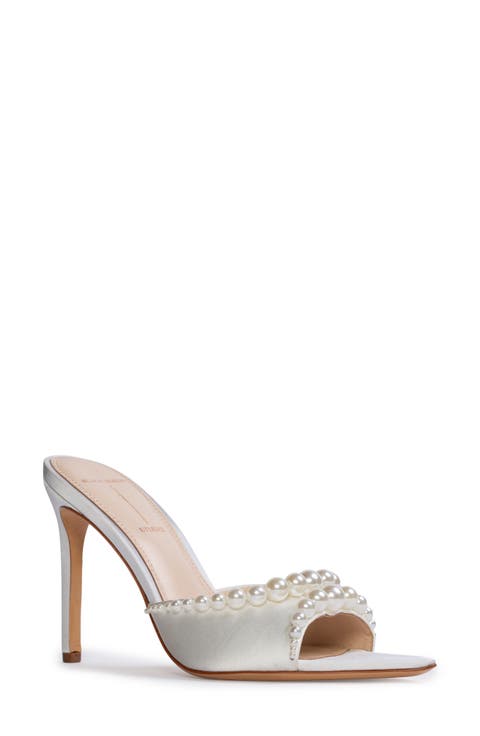 Gigi Pointed Toe Slide Sandal (Women)