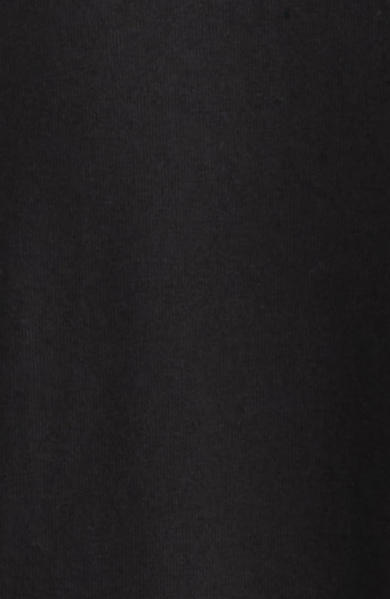 ATM Anthony Thomas Melillo Pima Cotton Blend Matte Jersey Button-Up Shirt, Alternate, color, Black