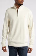 Polo Ralph Lauren Cotton Blend Quarter Zip Pullover