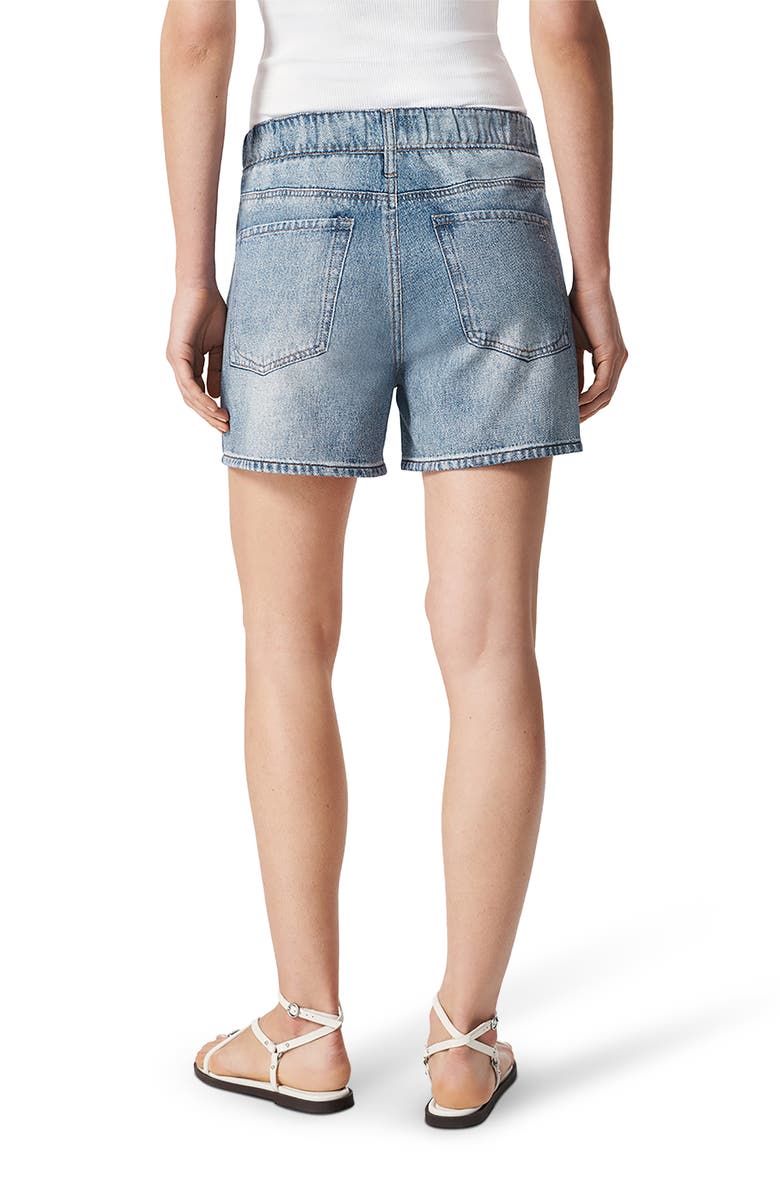 rag & bone Miramar Cotton Terry Track Shorts, Alternate, color, Coney
