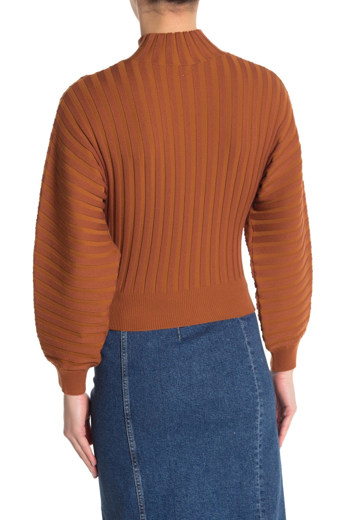 Free People Mad Chill Ribbed Knit Turtleneck (Women) | Nordstromrack
