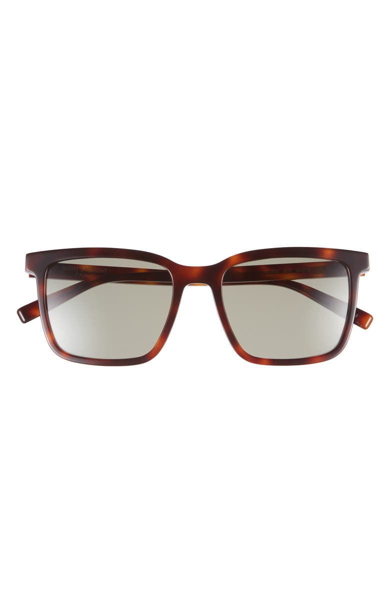 Saint Laurent 54mm Square Sunglasses, Main, color,