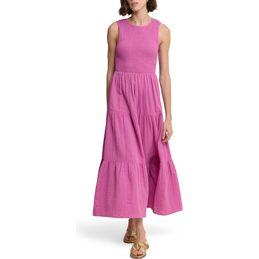 Nobody's Child Charlie Cotton Gauze Maxi Dress in Purple at Nordstrom, Size 12
