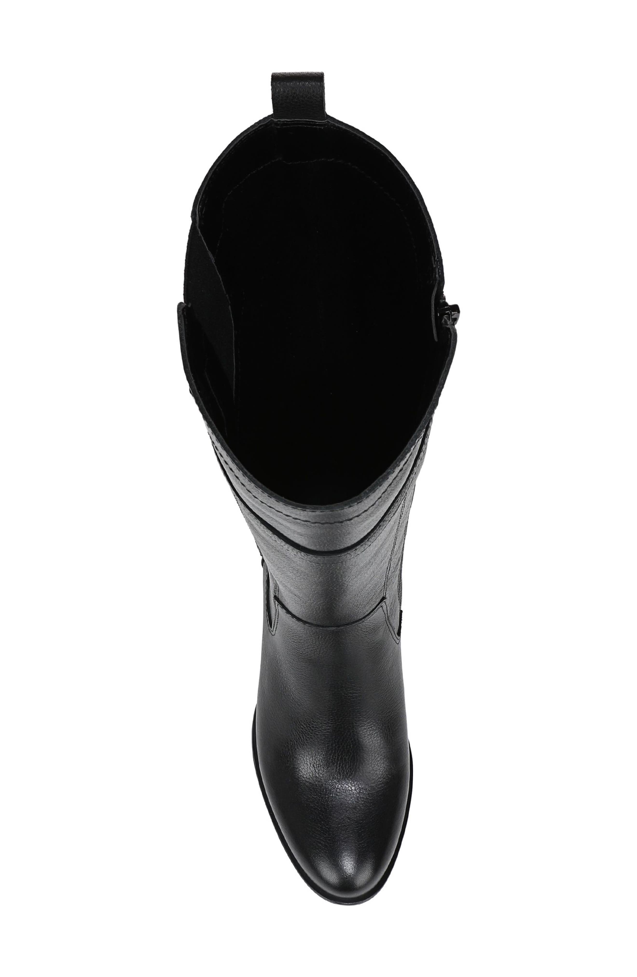 Naturalizer Kenna Knee High Boot, Alternate, color, Black Leather