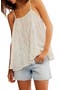 Last Dance Eyelet Knit Tank