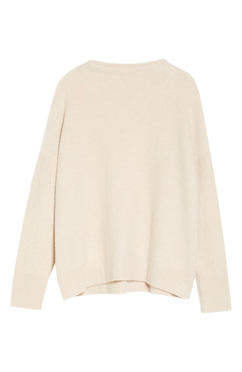 Vince Boiled Cashmere Funnel Neck Pullover, Alternate, color,