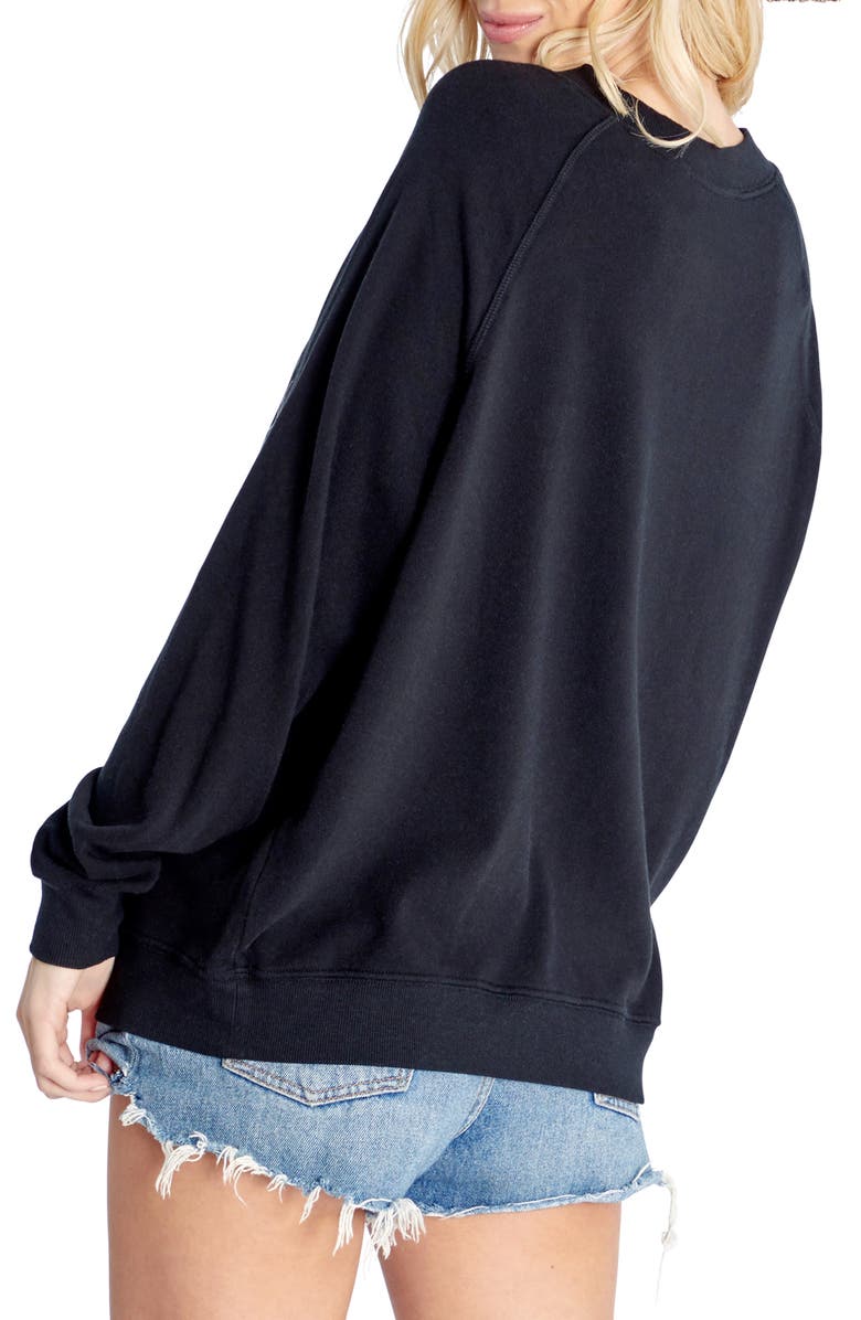 Wildfox Sommers Bayou Cotton Blend Sweatshirt, Alternate, color, 