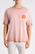 Scotch & Soda Artwork Loose Fit Cold-Dyed T-Shirt