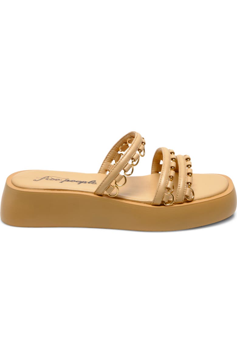 Free People Midas Touch Platform Sandal, Alternate, color, Vachetta