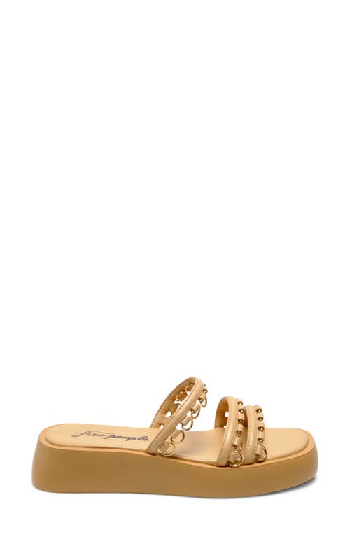 Free People Midas Touch Platform Sandal In Vachetta