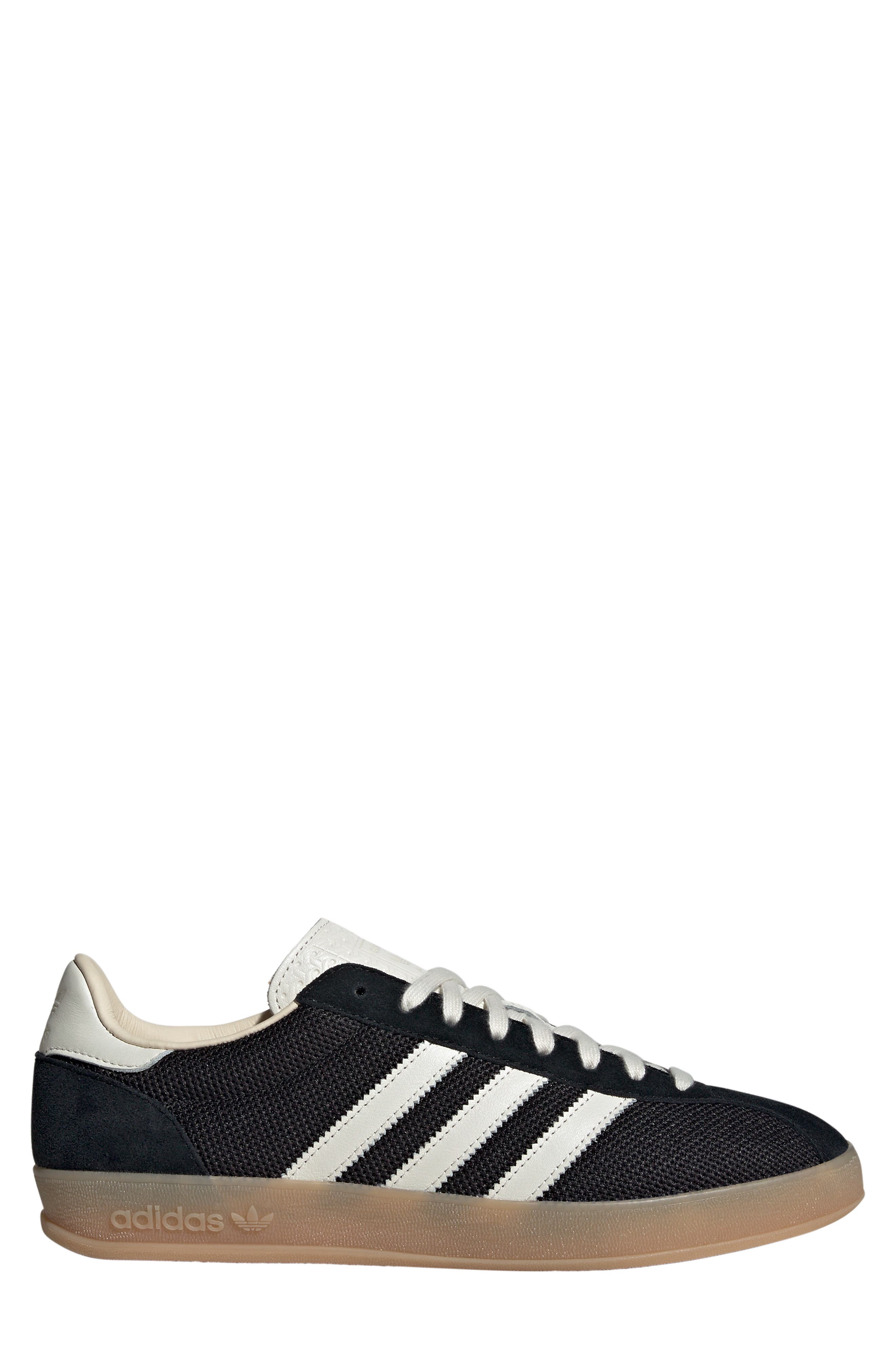 adidas Gender Inclusive Gazelle Indoor Pro Sneaker, Alternate, color, Black/Off White/Warm Sandstone