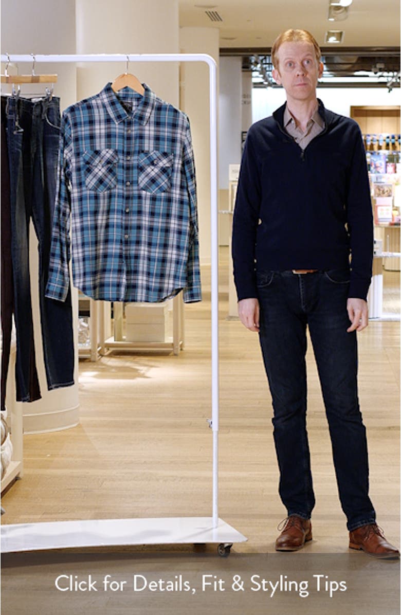 Tanglewood Plaid Flannel Button-Up Shirt, sales video thumbnail