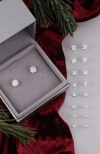 Diamond Stud Earrings