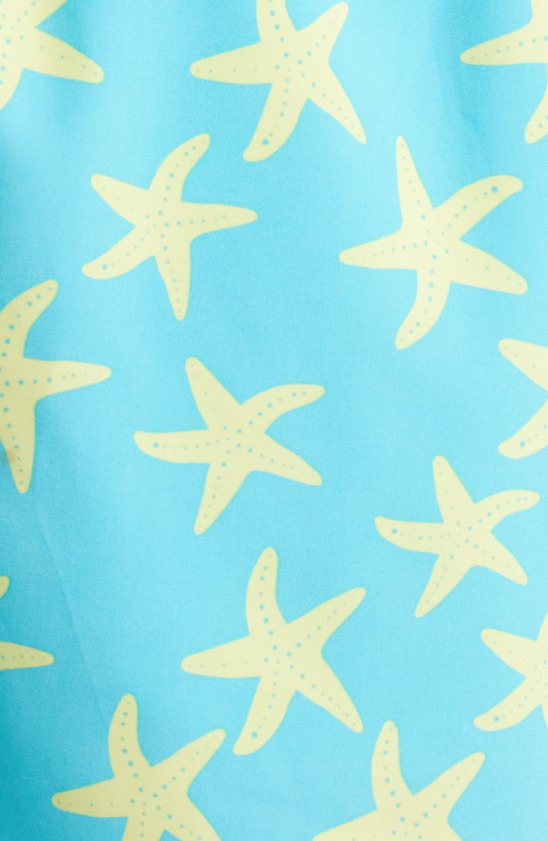 Tom & Teddy Starfish Swim Trunks, Alternate, color,