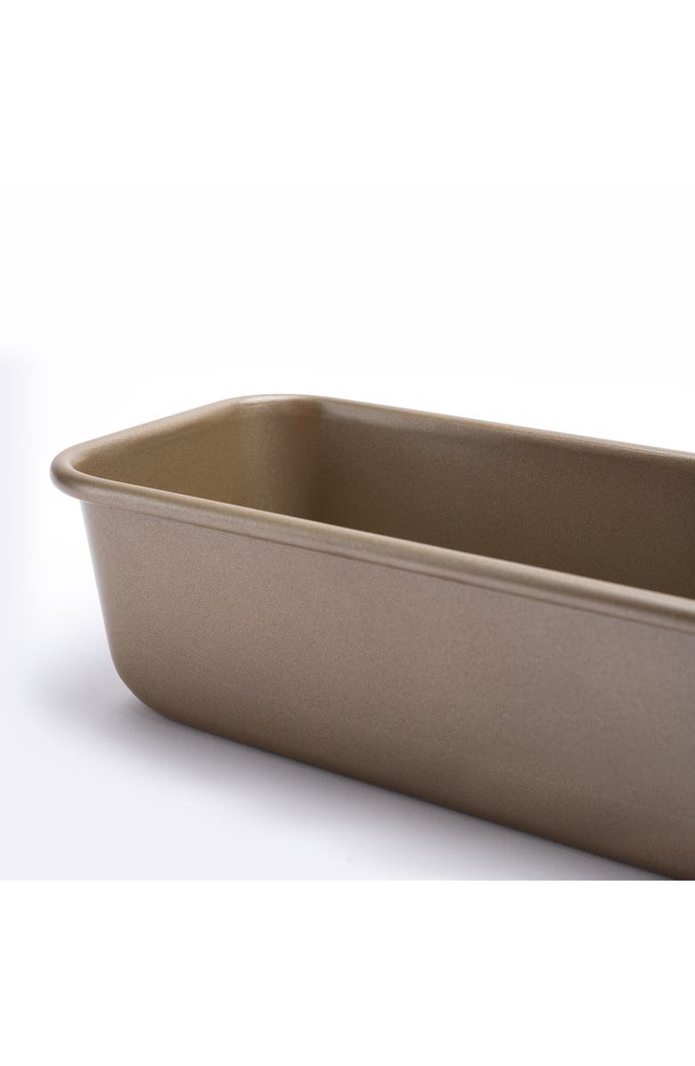 CUISIPRO 9.5 x 2.75-Inch Steel Nonstick Loaf Baking Pan, Alternate, color, Brown
