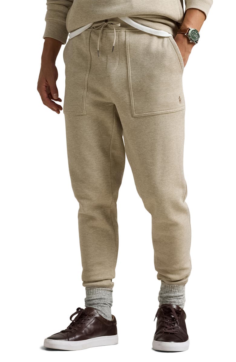 Polo Ralph Lauren Double Knit Jacquard Joggers, Main, color, 