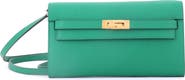 Pre-Owned Hermes Kelly To Go Wallet Evercolor