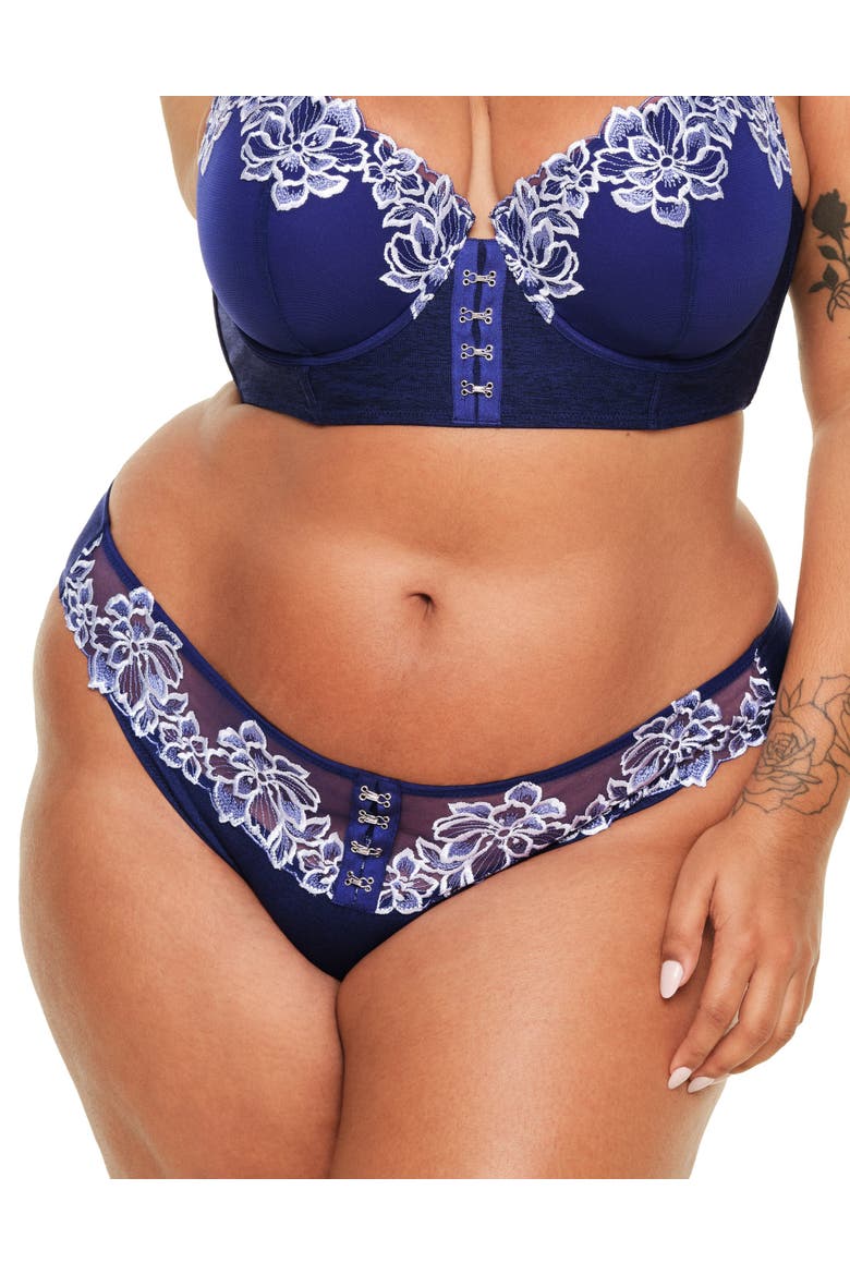 Britta Brazilian Panties, Main, color, Dark blue