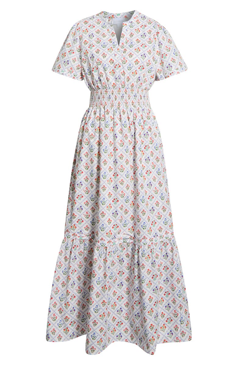 SUGARLIPS Lara Floral Print A-Line Dress, Main, color, 