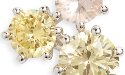 NADRI NADRI NATURAL BEAUTY TRIO CRYSTAL STUD EARRINGS