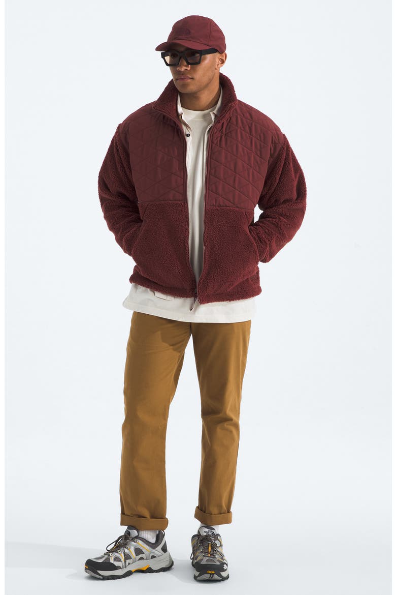 Cabin Fleece Jacket, Alternate, color, SUMAC