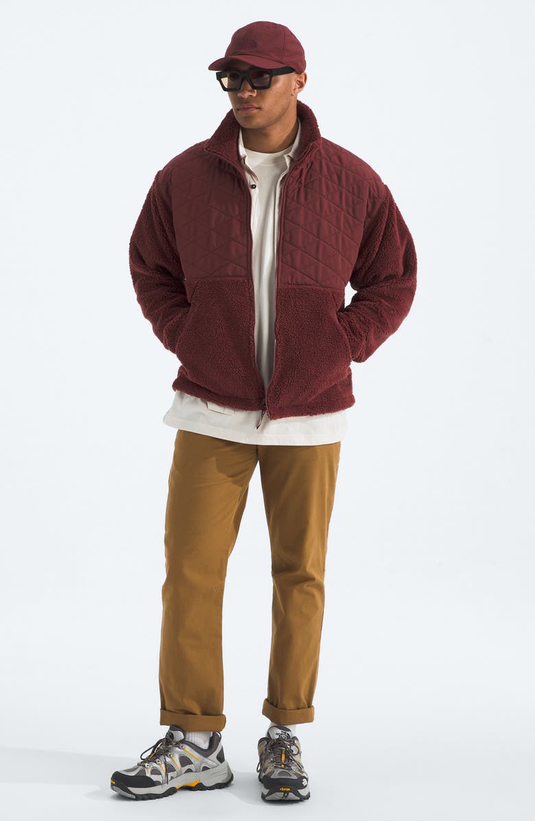 The North Face Cabin Fleece Jacket, Alternate, color, Sumac
