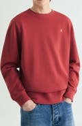 Scalpers Contrast embroidered sweatshirt