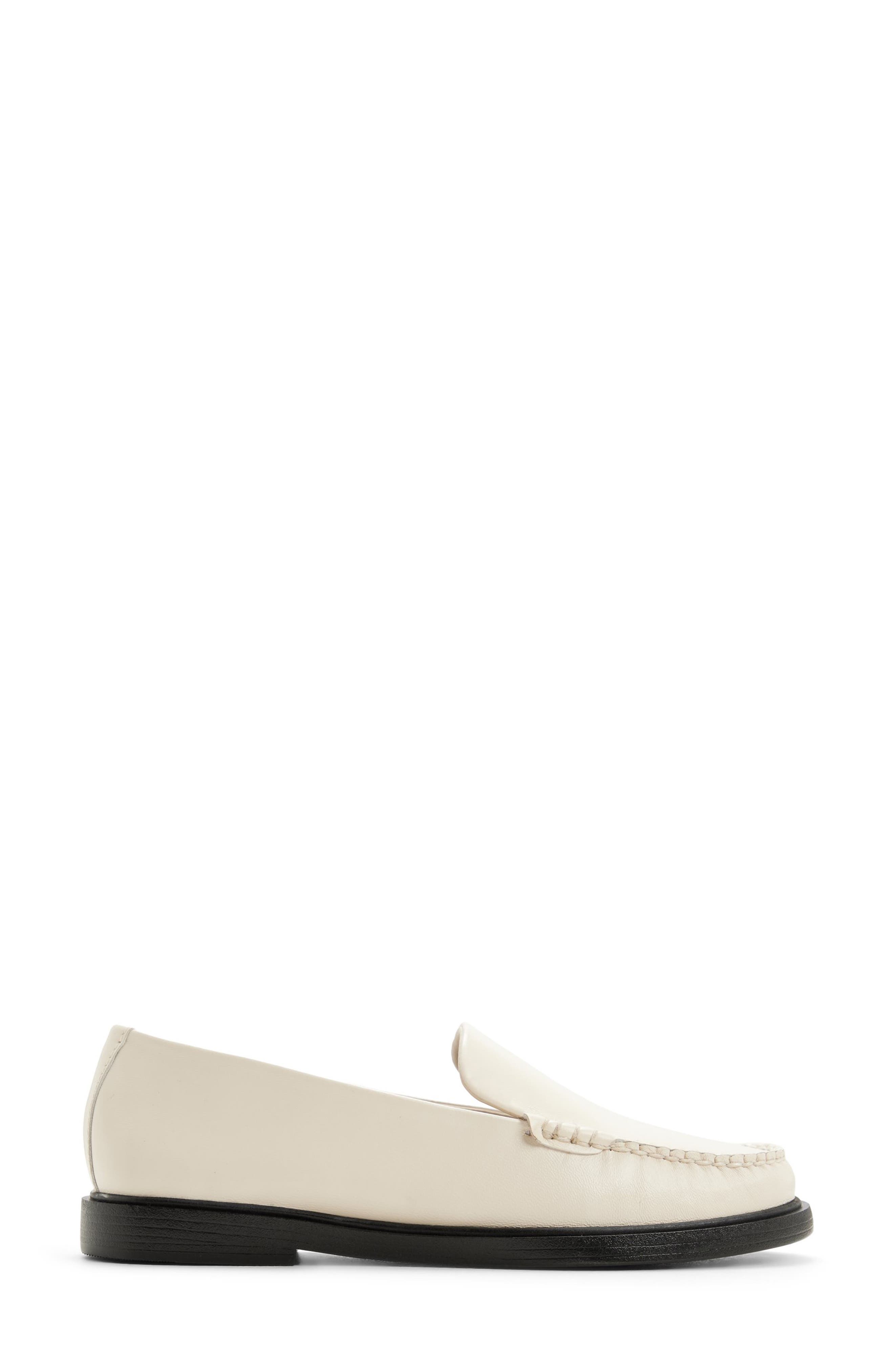 Sloane Moc Toe Loafer, Alternate, color, OTHER WHITE