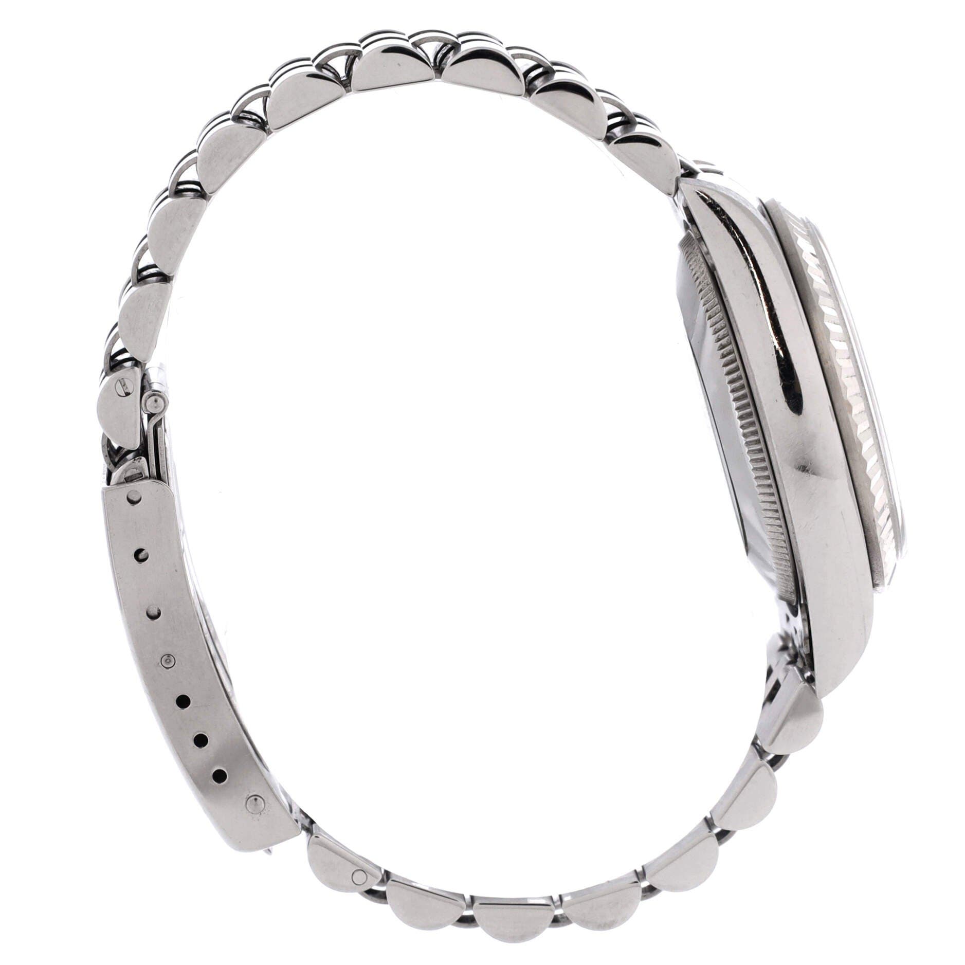 Oyster Perpetual Datejust Automatic Watch Stainless Steel and White Gold 31, Alternate, color, Metallic Silver