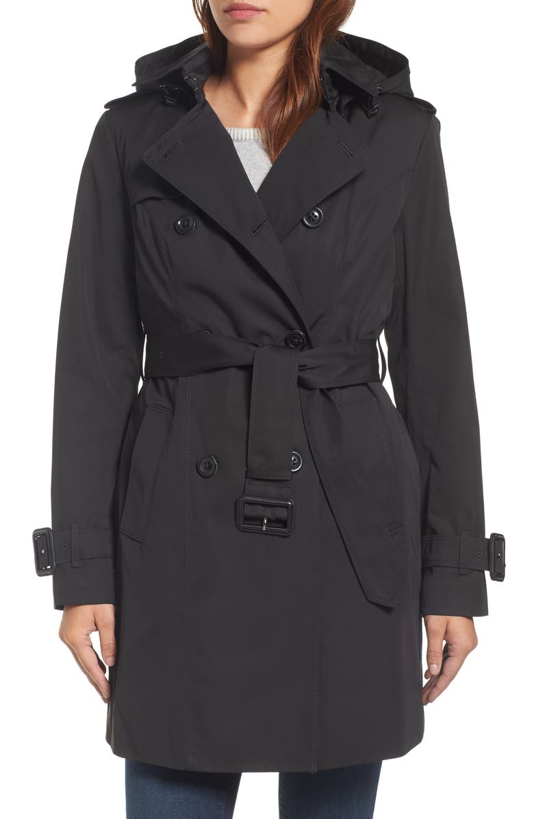 London Fog Heritage Trench Coat with Detachable Liner, Main, color,