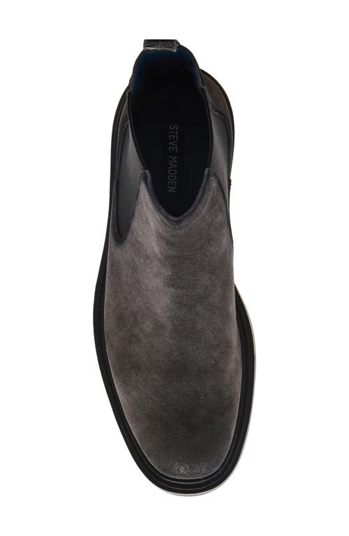 Steve Madden Hatton Chelsea Boot In Gray