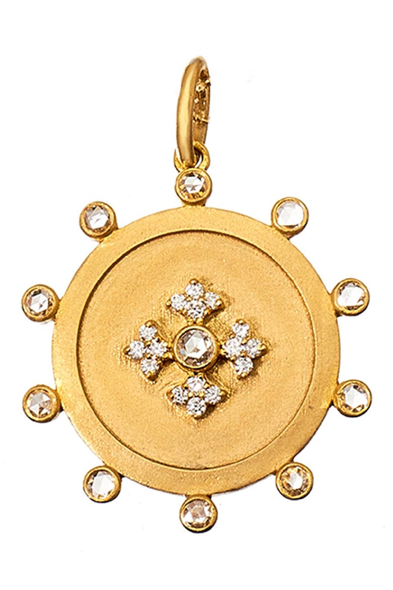 Arya Diamond Pendant, Alternate, color, YELLOW