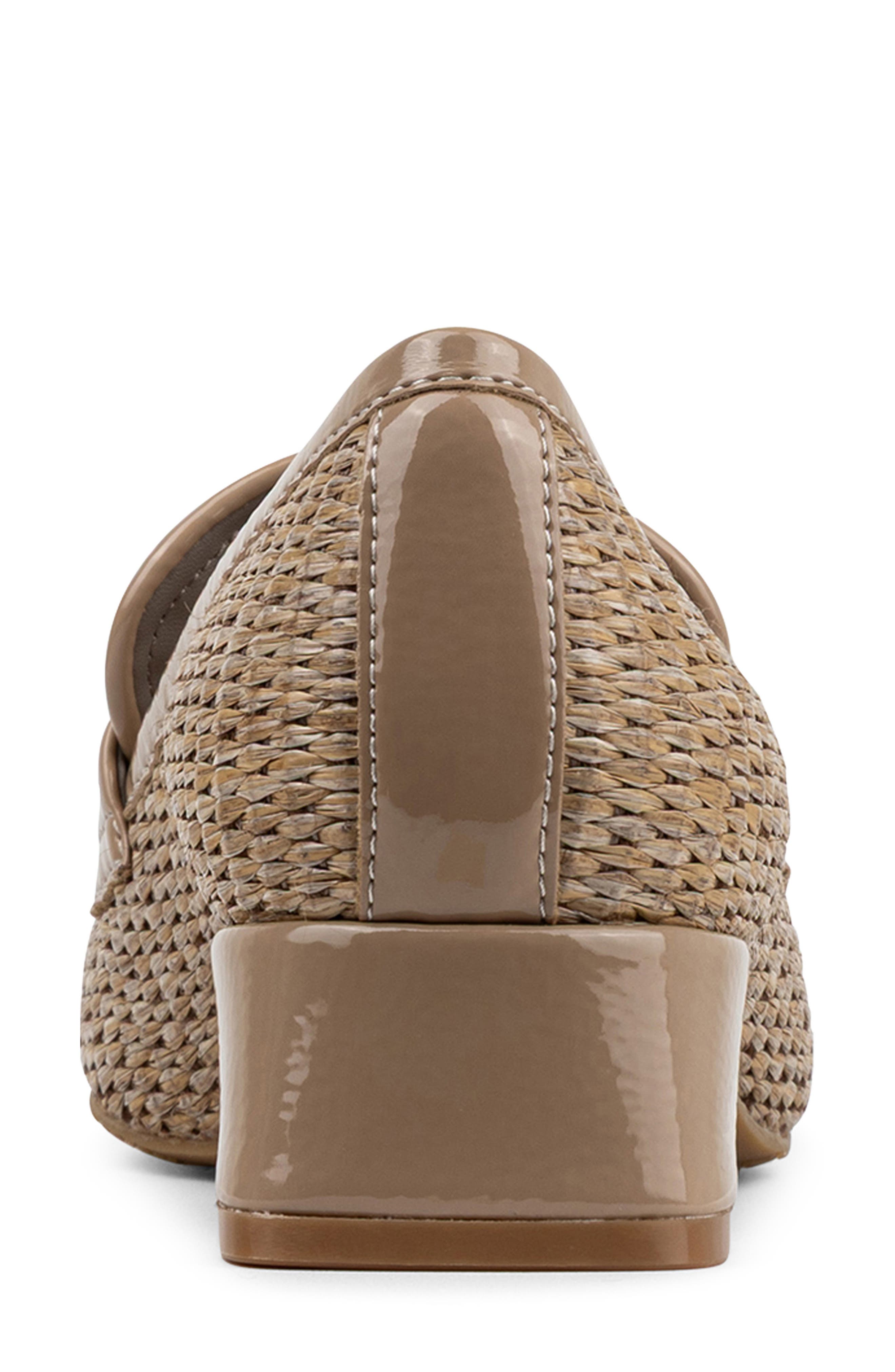 Penny Loafer Pump, Alternate, color, TAUPE