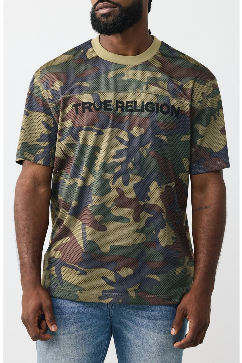 Sport Mesh Tee, Main, color, CAMO