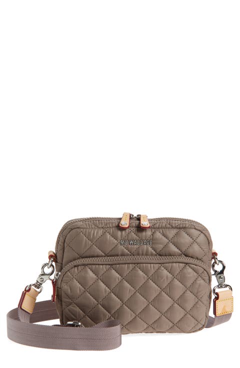 Small Metro Quilted Nylon Camera Bag