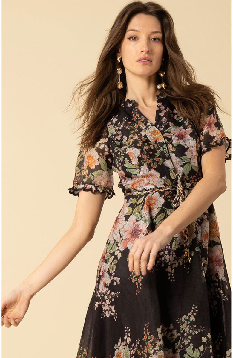 Hale Bob Haley Organza Dress, Alternate, color,