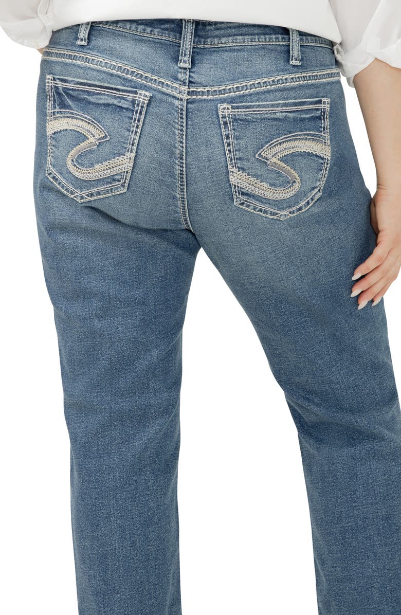 Silver Jeans Co. Suki Bootcut Jeans, Alternate, color, Georgia