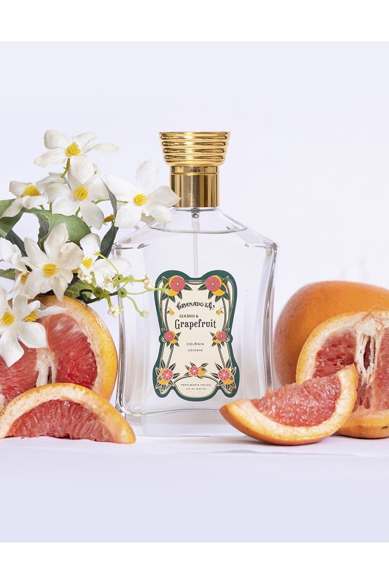 Gerânio & Grapefruit Eau de Cologne, Alternate, color, Clear