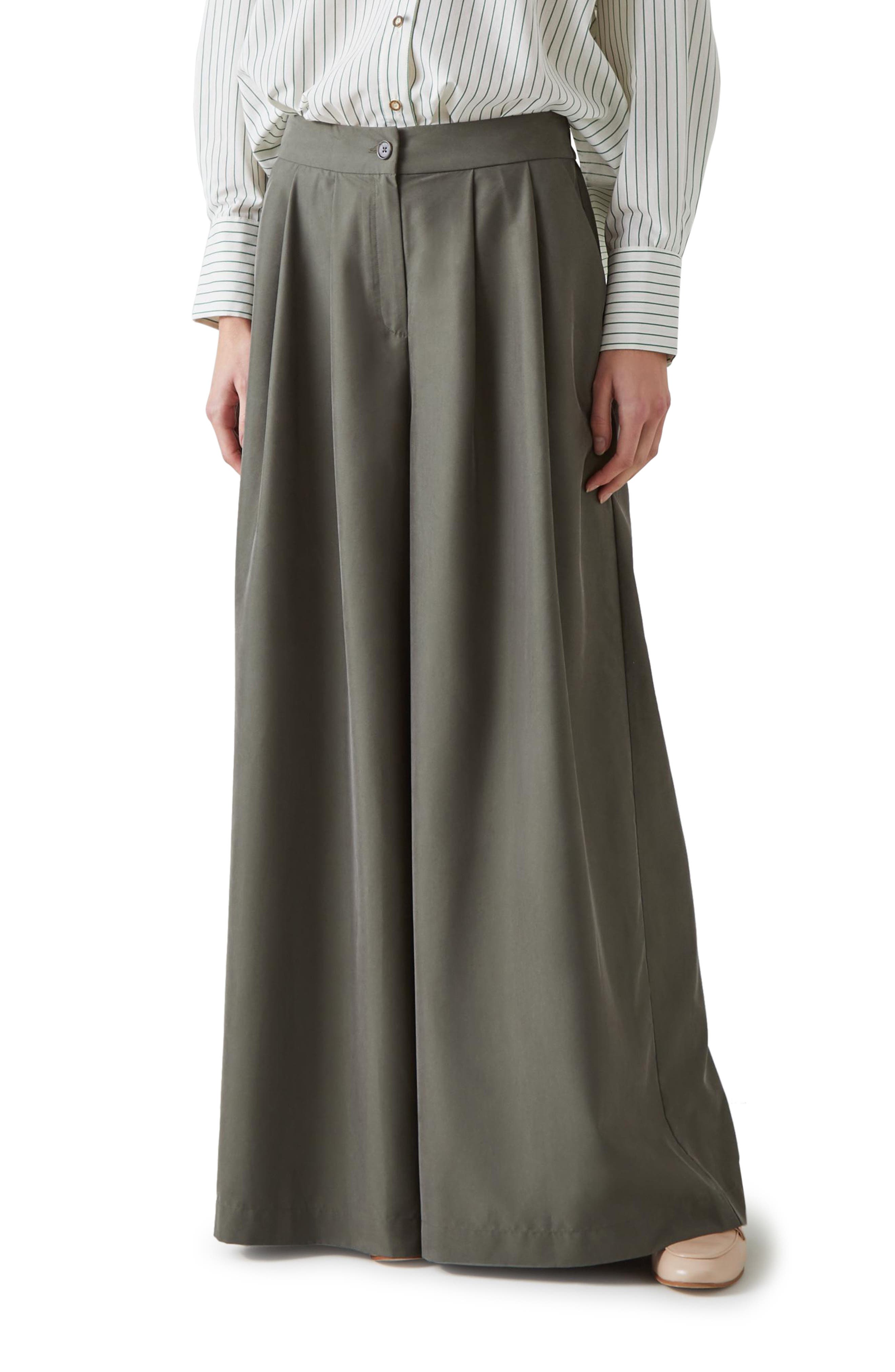 LK Bennett Isla Wide Leg Pants (Women) | Nordstromrack