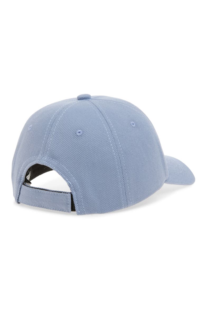 Hand Embroidered Cotton Twill Baseball Cap, Alternate, color, LIGHT BLUE