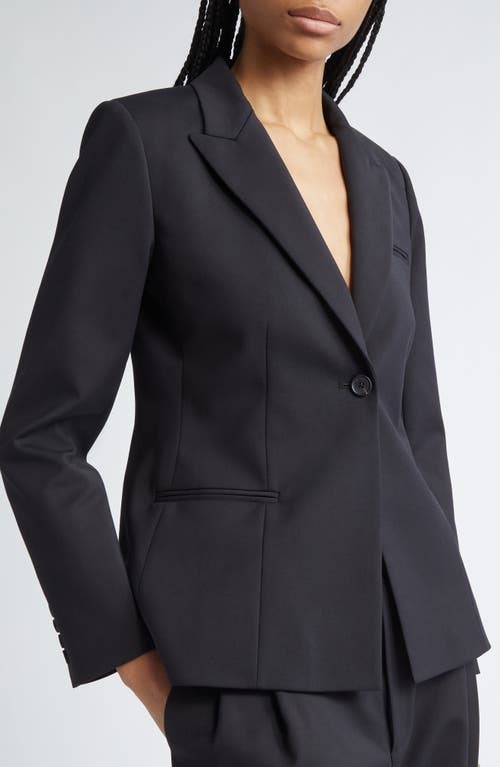 Partow Flynn Single Breasted Blazer In Black