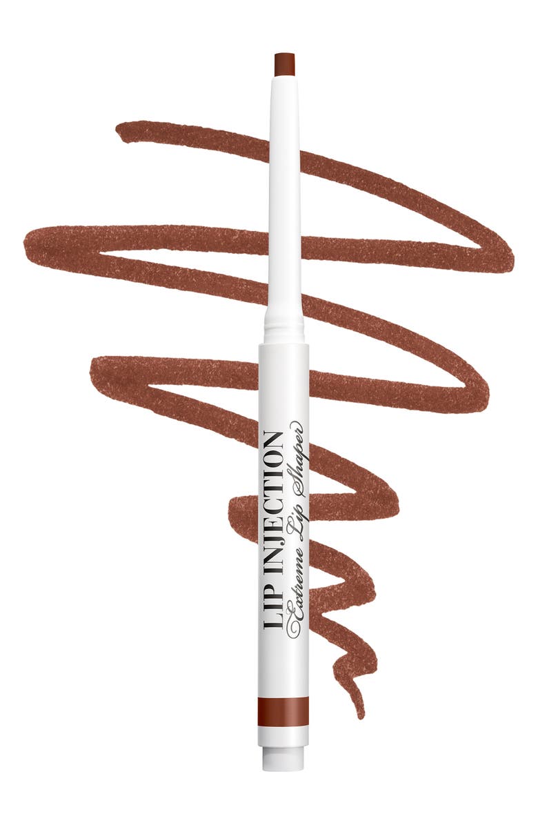 Too Faced Lip Injection Extreme Lip Shaper Plumping Lip Liner, Main, color, In Big Truffle
