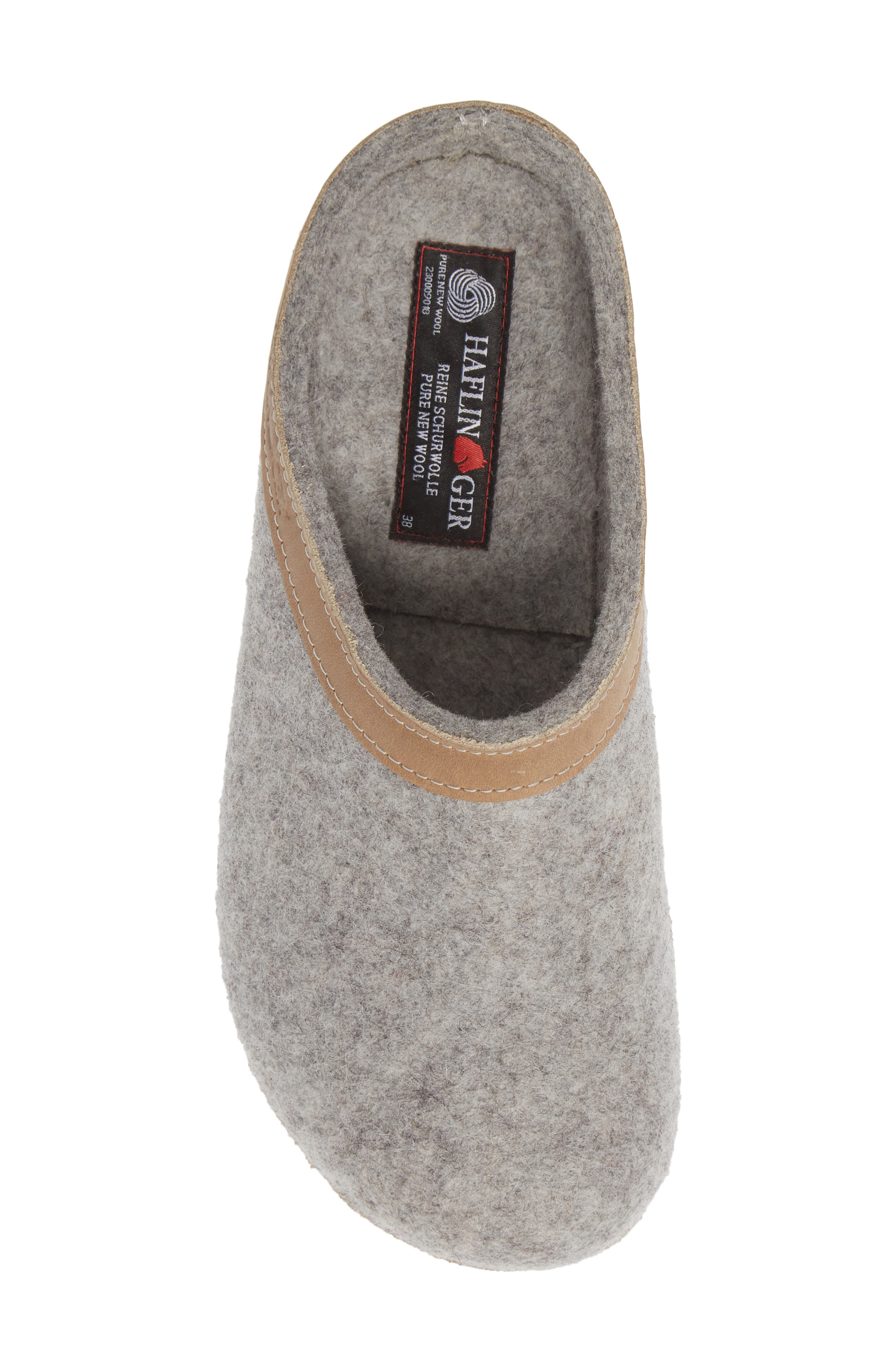 Haflinger Grizzly Slipper, Alternate, color, 