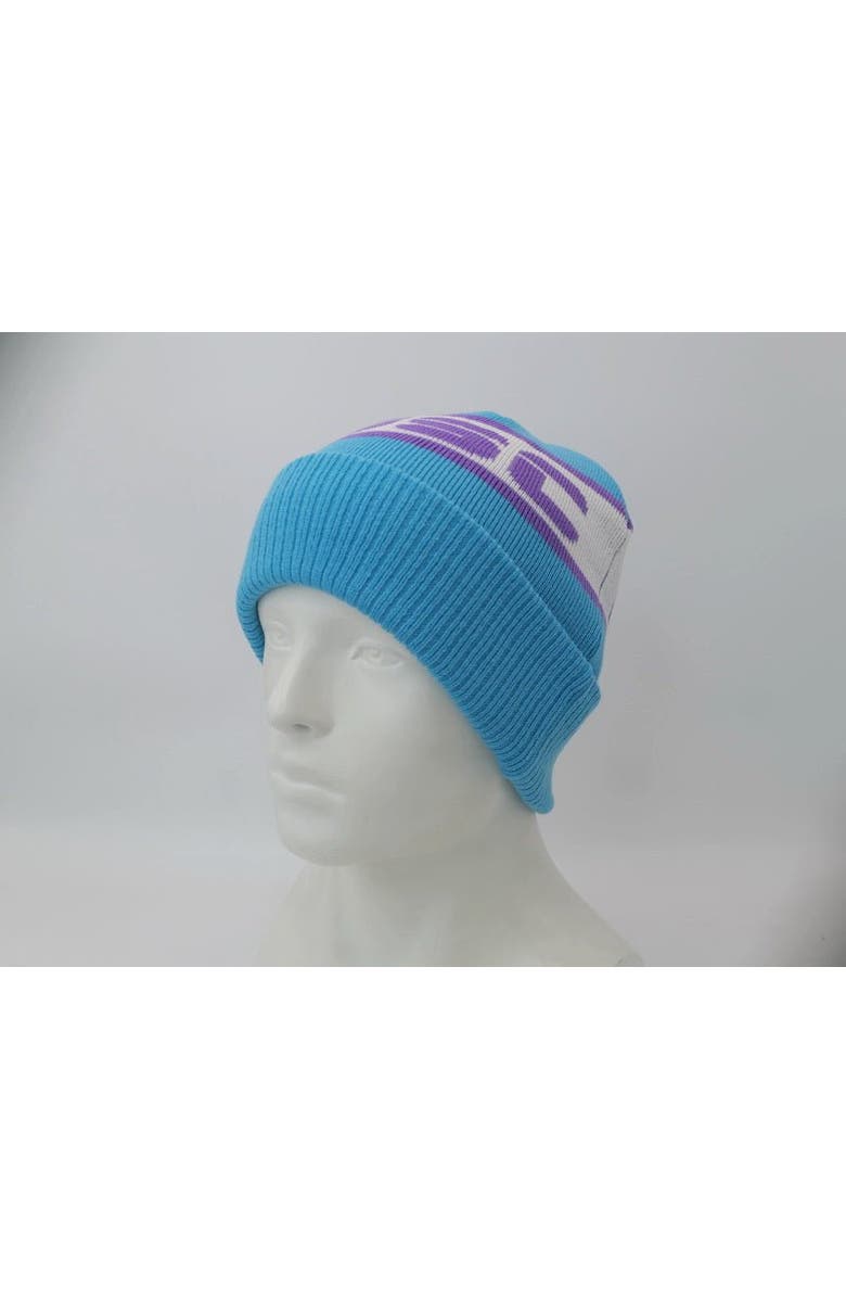 OOSC Après Beanie - Blue, Purple, White, Alternate, color, Blue, Purple, White
