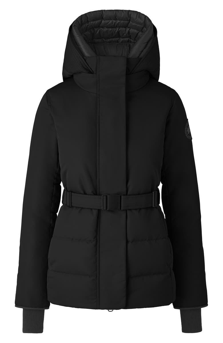 Canada Goose Marlow Water Resistant Recycled Nylon Hooded Down Coat, Alternate, color, 