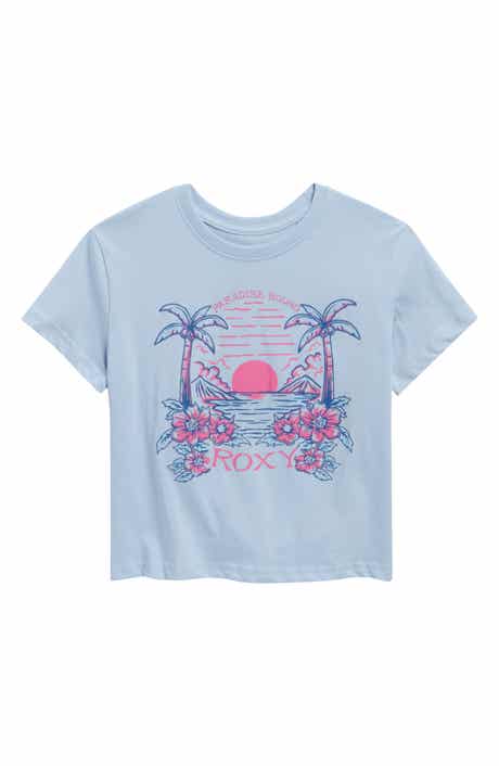 Roxy Kids' Paradise Bound Cotton Graphic T-Shirt