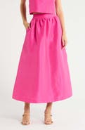 SUGARLIPS Hestia Caryn Taffeta Maxi Skirt